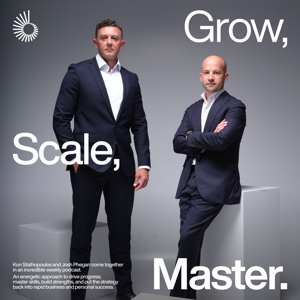 Grow, Scale, Master by Josh Phegan - Real Estate Trainer, speaker, coach.