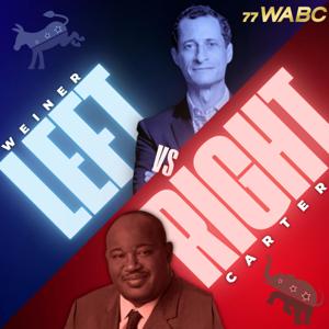 The Left Versus The Right with Anthony Weiner & Dominic Carter by 77 WABC