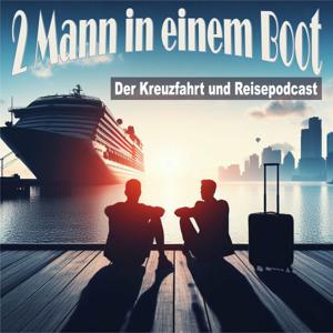 2 Mann in einem Boot