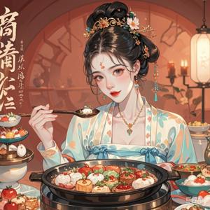 厨神系统！穿越成废材王后做美食称霸后宫美男萌宝上钩 by 云鹿柔迩