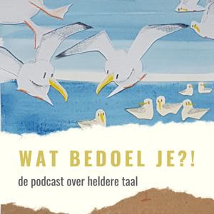 Wat bedoel je?! Dé podcast over heldere taal