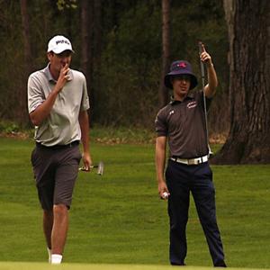 Putting with the Flag In