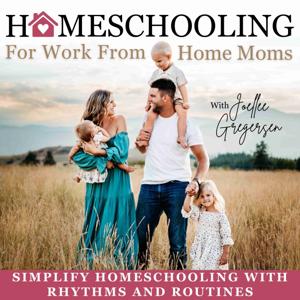 Homeschooling For Work From Home Moms | Work-Life Balance, How-to Homeschool, Rhythms + Routines, SAHM/WFHM, Motherhood by Joellee Gregersen: Helping Moms Homeschool Confidently