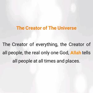 The Creator of The Universe