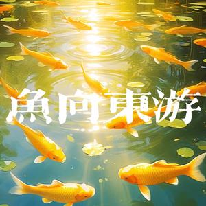 鱼向东游