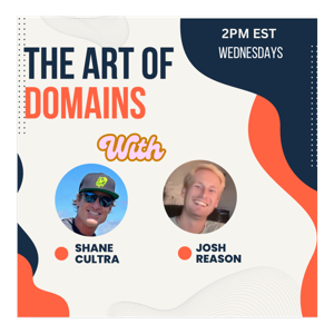 The Art of Domains: A Weekly X Spaces Recording