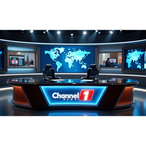 NEWS CHANNEL 1 TEMPE with host Don Durgundy and co-host Vivian Maddox!