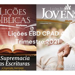 Lições EBD CPAD - Evangelista Fernando Rodrigues