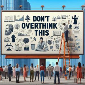 Don't Overthink This