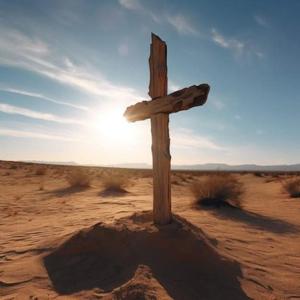 "The Cross in the Desert."