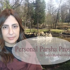 Personal Parsha Prose