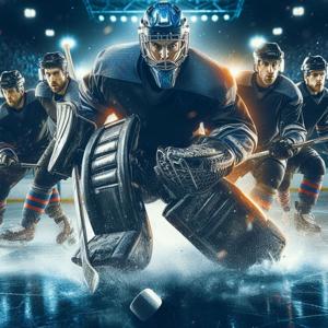 Shoots and scores hockey talk