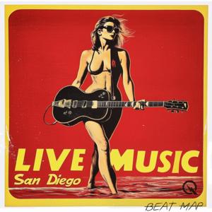 Live Music San Diego - Beat Map