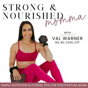 Strong & Nourished Momma | Quick & Healthy Meals, Postpartum Weight Loss, Boost Energy, Workout Routines, Nutrition Habits