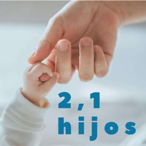 2,1 hijos
