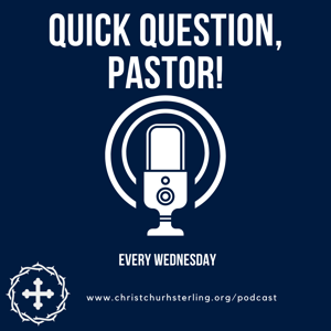 Quick Question, Pastor
