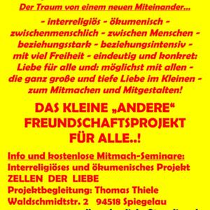 Zellen der Liebe - LIEBE, Liebe, Liebe! FREUNDSCHAFT, Freundschaft, Freundschaft! - by THOMAS THIELE