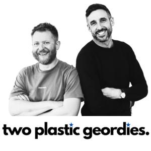 Two Plastic Geordies
