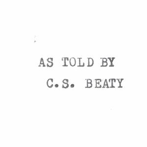 As Told By C.S. Beaty