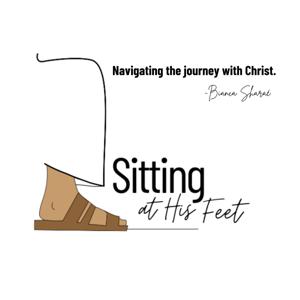 Sitting At His Feet.