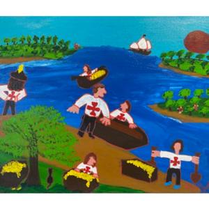 Pierre Martin Folk Art