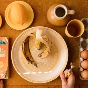 Chiacchierando con una banana