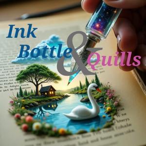 Ink Bottle & Quills