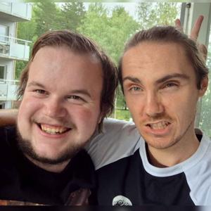Ventilationspodden med Simon och Markus