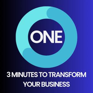 The ONE Principle - Helping business owners transform their business in 3 minutes