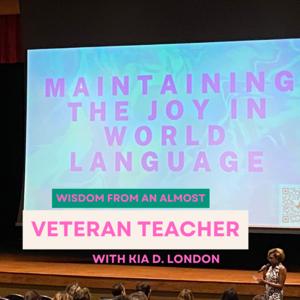 Wisdom From An Almost Veteran Teacher