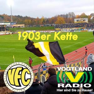 Die 1903er Kette-der gelbschwarze Fussballtalk mit dem VFC Plauen im Vogtland Radio