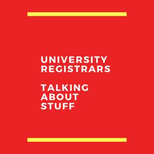 University Registrars Talking About Stuff