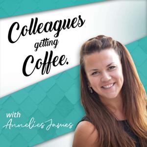 Colleagues Getting Coffee with Annelies James