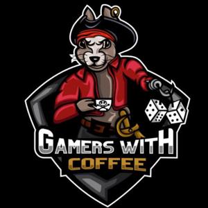 Gamers with coffee