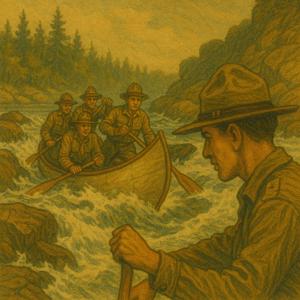Boy Scouts on Swift River