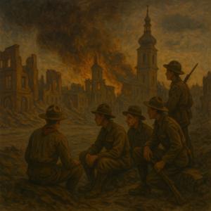 Boy Scouts in Front of Warsaw; Or, In the Wake of War