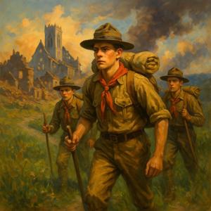 Boy Scouts Afoot in France