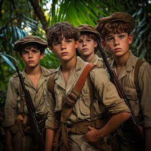 Boy Chums in the Florida Jungle
