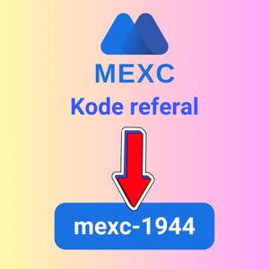 Kode Referal MEXC: "mexc-1944" (Bonus Pendaftaran 1.200 USDT)