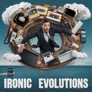 Ironic Evolutions: Where Nostalgia Meets Today’s Absurdity