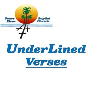 Underlined Verses