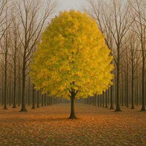 L’arbre que no volia perdre les fulles