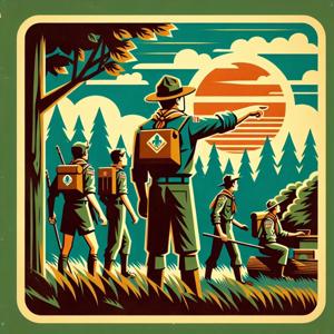 Under Boy Scout Colors