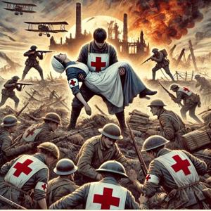 Red Cross Girls on the French Firing Line