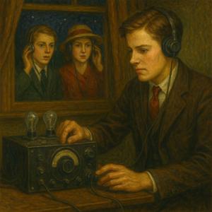 Radio Boys Trailing a Voice; Or, Solving a Wireless Mystery
