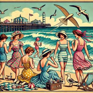 Outdoor Girls at Ocean View