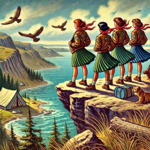 Outdoor Girls at Bluff Point