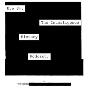 Eye Spy: The Intelligence History Podcast