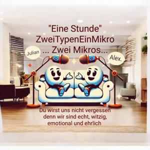 Zwei Typen, ein Mikro