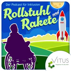 Rollstuhl und Rakete